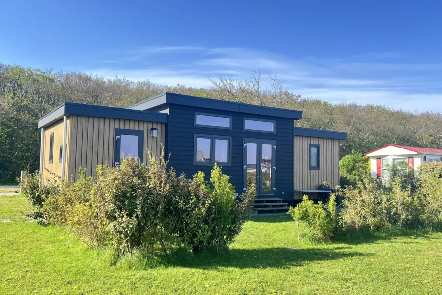 Texelse chalet Coogherveld Type 6 Vooraanzicht