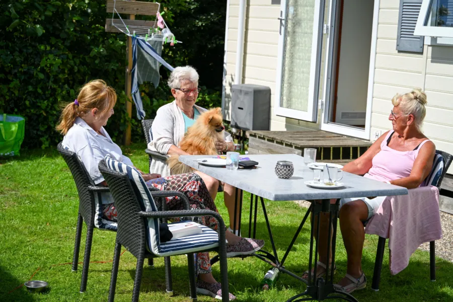 Coogherveld Camping Algemeen zitten voor chalet type 1